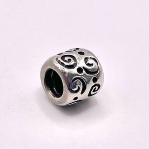 Pandora Retired Curls Charm Sterling Silver 790124